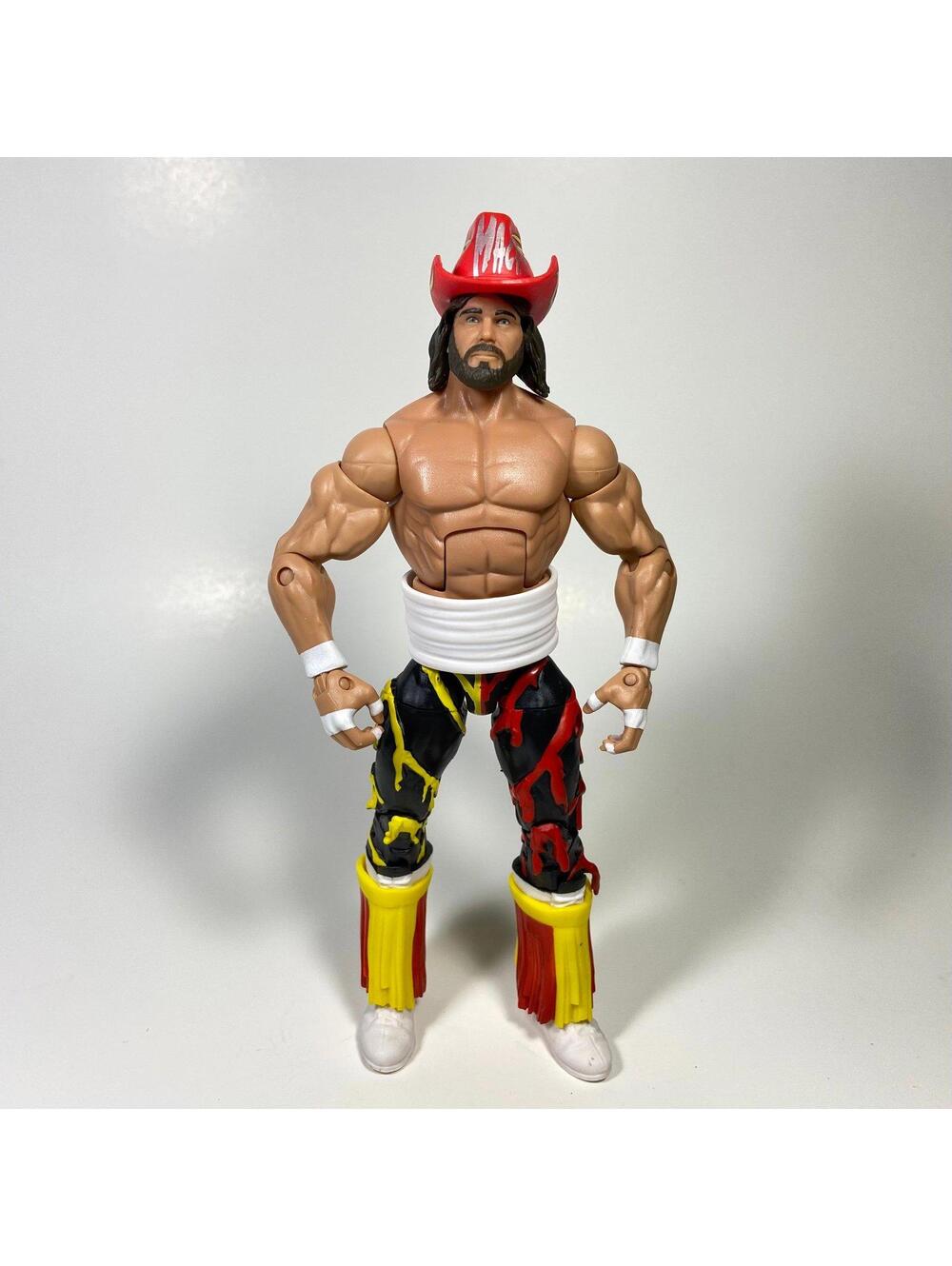 6.75” Mattel WWE Elite Series 38 Macho Man Figure - INCOMPLETE